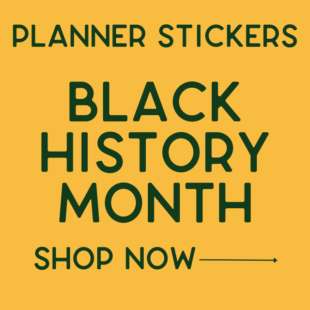 Amplify Planner - Black History Month