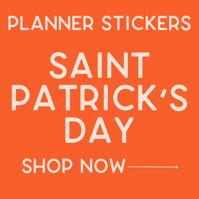 Amplify Planner - St Patrick's Day