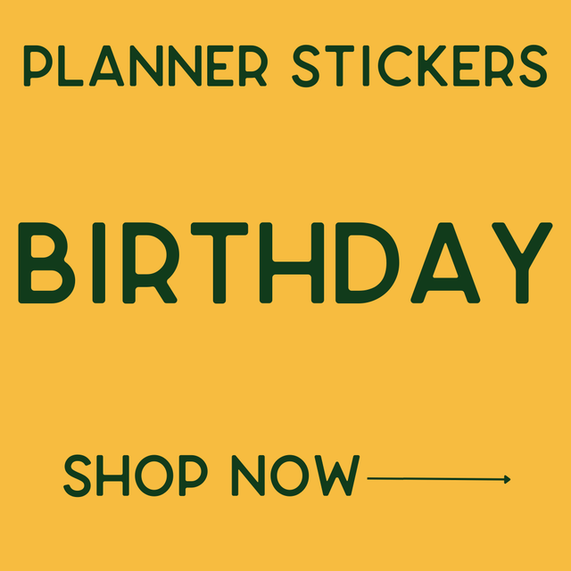 Amplify Planner - Birthday