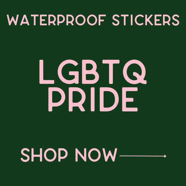 Waterproof Stickers - LGBTQ Pride