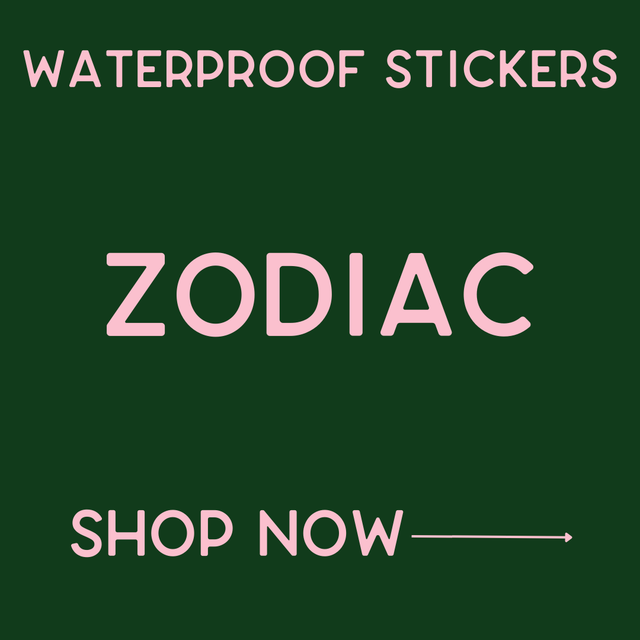 Waterproof Stickers - Zodiac