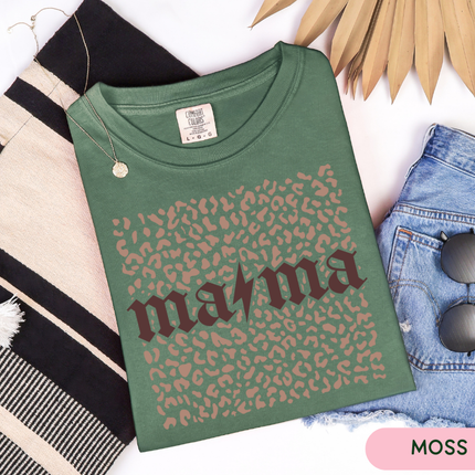 Comfort Colors Tee | Leopard Mom [m017]