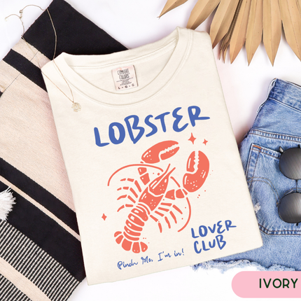 Comfort Colors Tee | Lobster Lovers Club [r009]