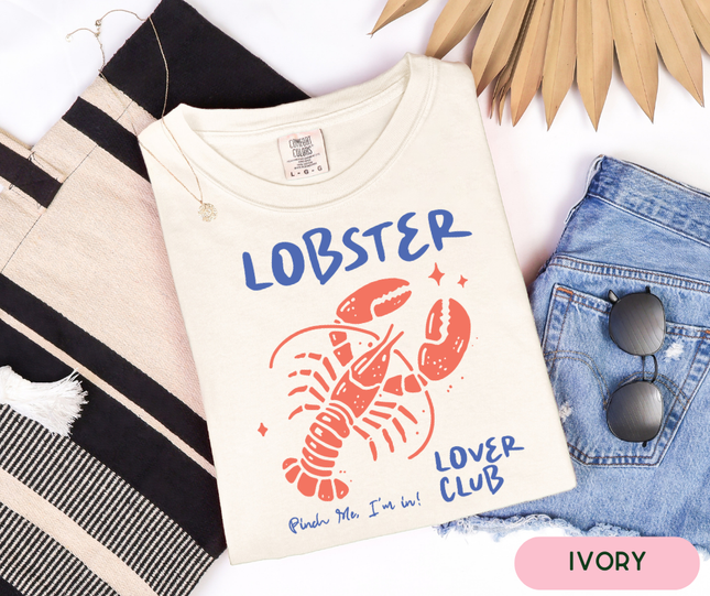 Comfort Colors Tee | Lobster Lovers Club [r009]