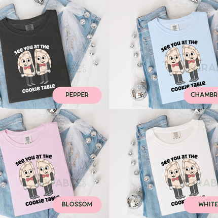 Comfort Colors Tee | Pittsburgh Wedding | Groom/Groom | See You at the Cookie Table