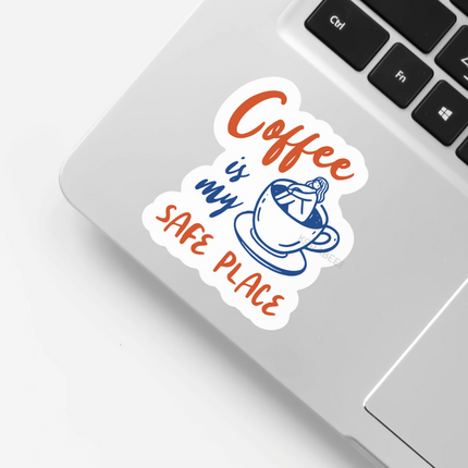 STICKER | Coffee is my Safe Place | KBC00000102