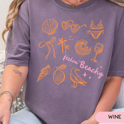 Comfort Colors Tee | Feelin' Beachy [r005]