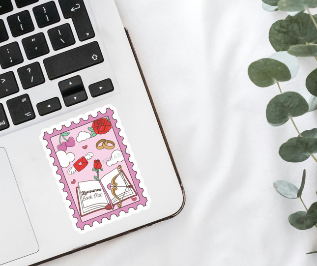 STICKER | Romance Books Stamp | BOOKS00098