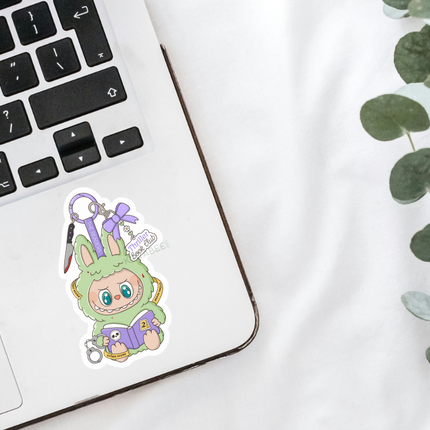 STICKER | True Crime Reader BooBoo | BOOKS00122