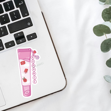 STICKER | Romance Books Lipgloss | BOOKS00092