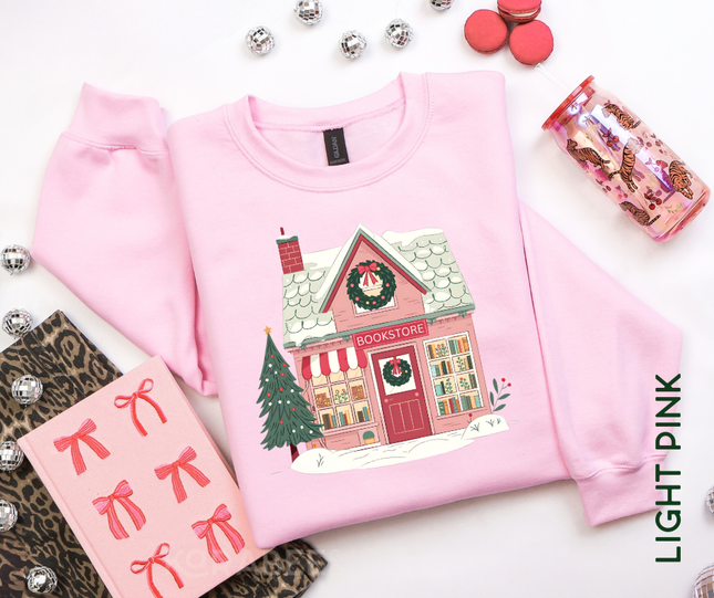 Gildan Crewneck | Festive Book Store [b021]