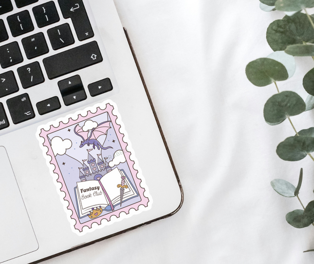 STICKER | Fantasy Books Stamp | BOOKS00096