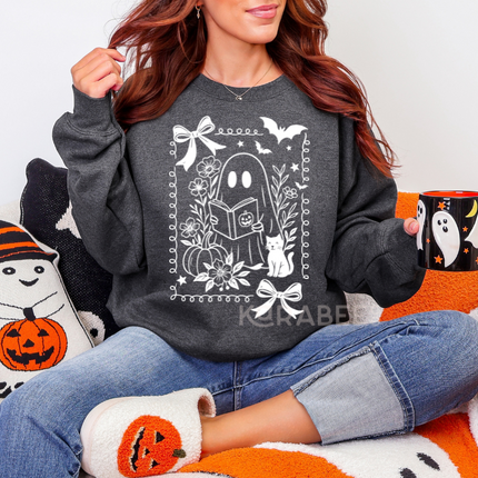 Gildan Crewneck | Reading Ghost [h011]