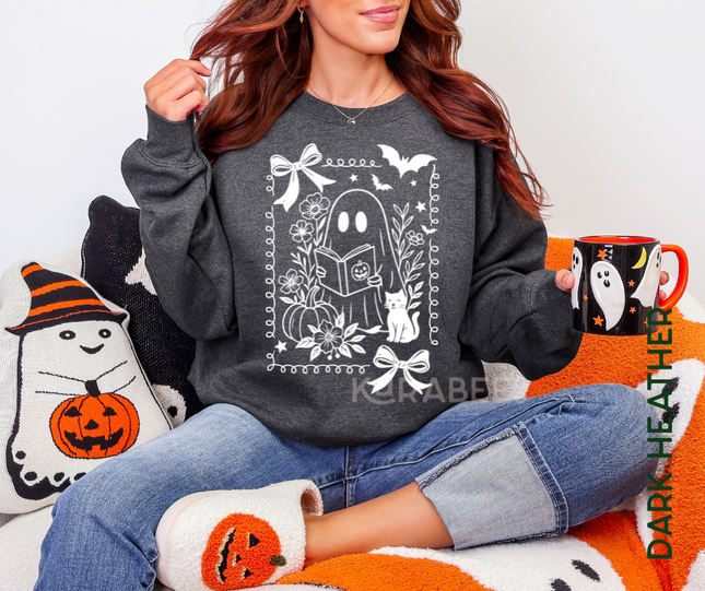 Gildan Crewneck | Reading Ghost [h011]