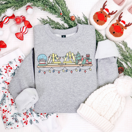 Holiday Pittsburgh Bookshelf Crewneck | Made to Order