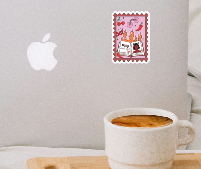 STICKER | Spicy Smut Books Stamp | BOOKS00100