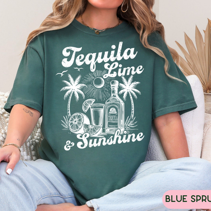 Comfort Colors Tee | Tequila Lime and Sunshine [r019]