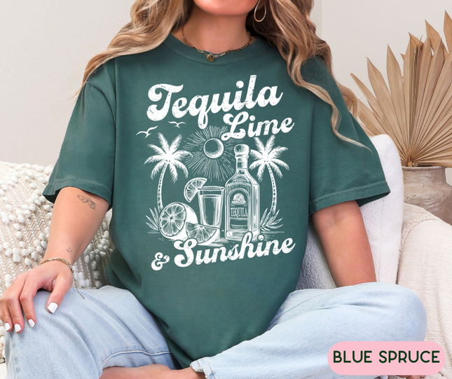 Comfort Colors Tee | Tequila Lime and Sunshine [r019]