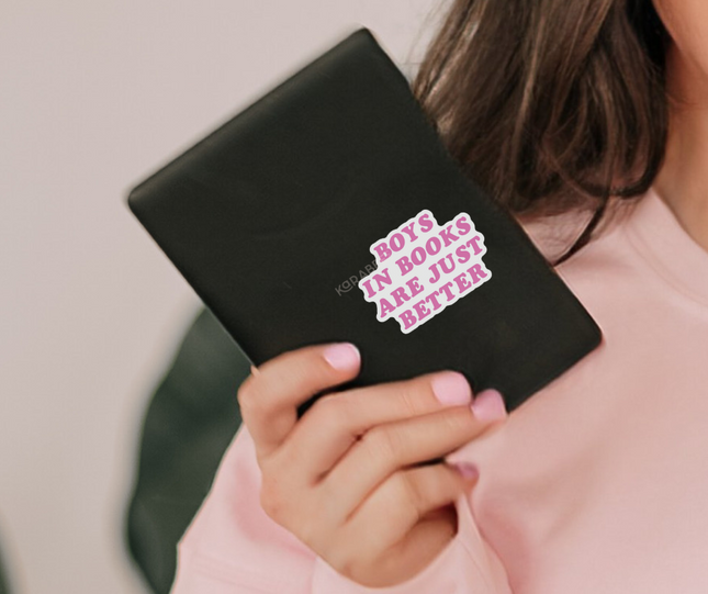 STICKER | Boys In Books Are Just Better | BOOKS00066