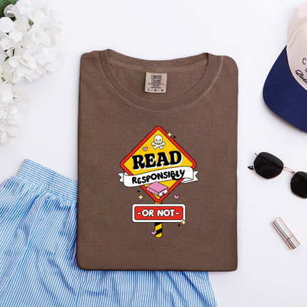 Comfort Colors Tee | Read Responsibly [b090]