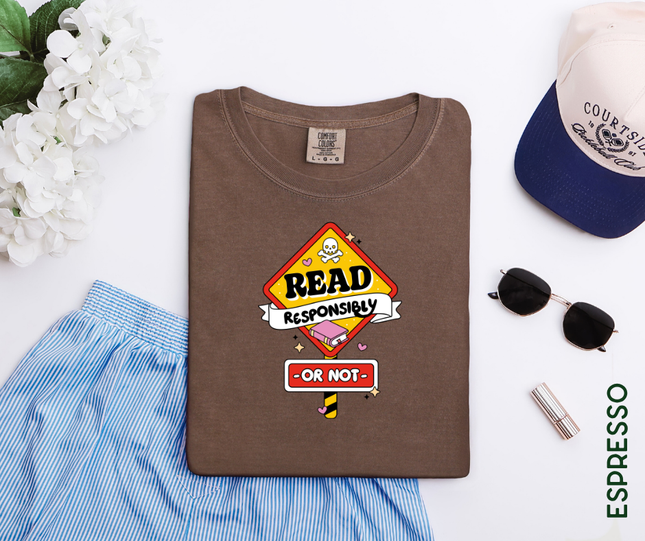 Comfort Colors Tee | Read Responsibly [b090]