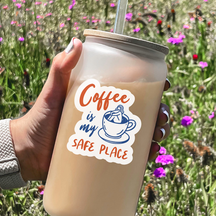 STICKER | Coffee is my Safe Place | KBC00000102