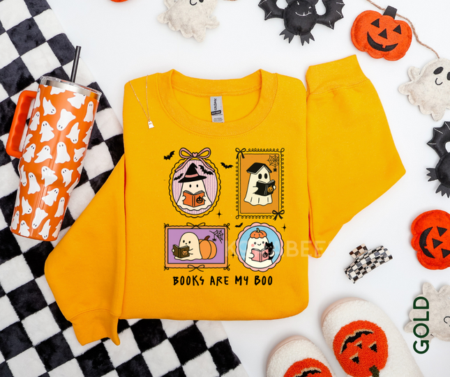 Gildan Crewneck | Books are my Boo [h004]