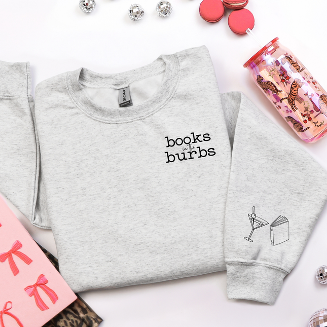 Gildan Crewneck | Books in the Burbs