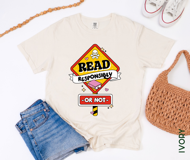 Comfort Colors Tee | Read Responsibly [b090]