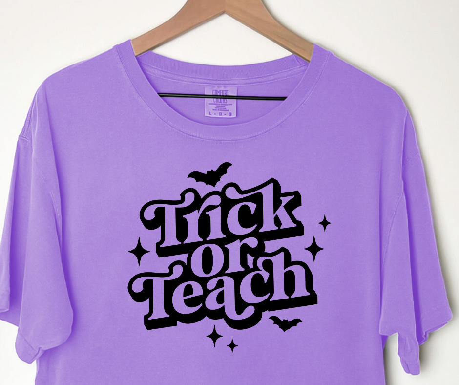 Comfort Colors Tee | Trick or Teach [334]