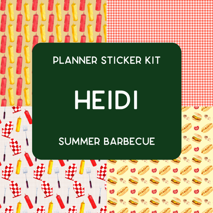 Amplify Planner Stickers | Weekly Kit | Heidi
