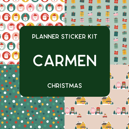 Amplify Planner Stickers | Weekly Kit | Carmen
