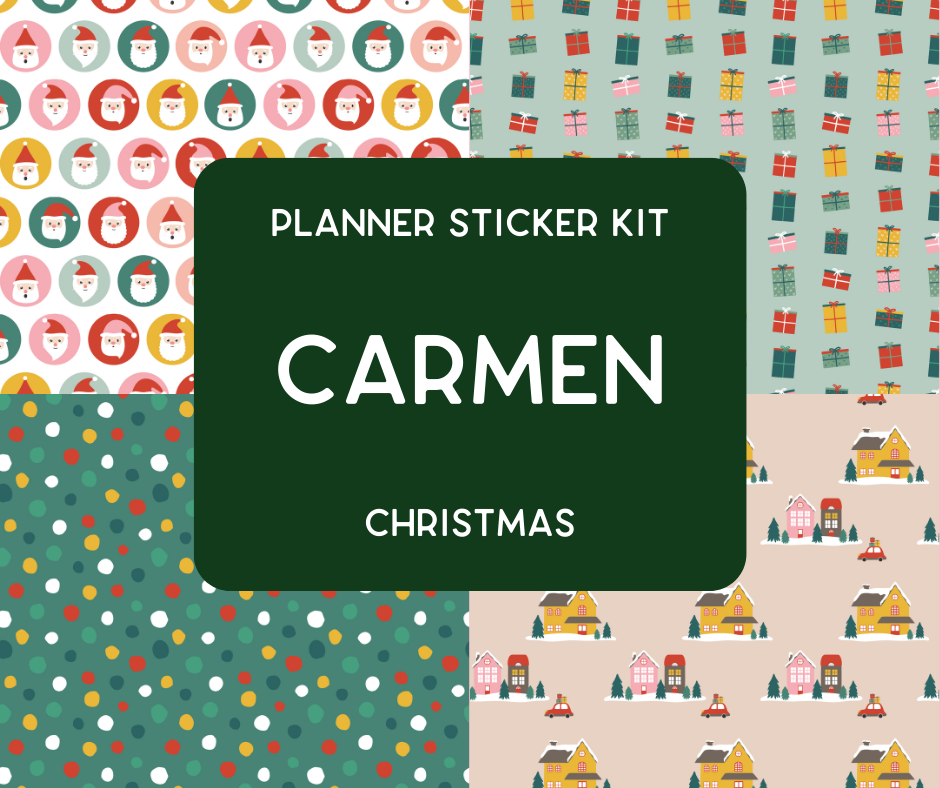 Amplify Planner Stickers | Weekly Kit | Carmen