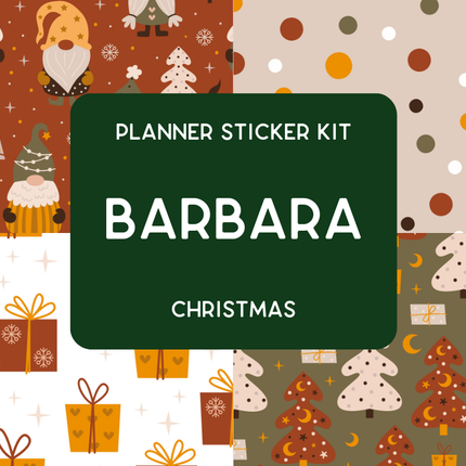 Amplify Planner Stickers | Weekly Kit | Barbara
