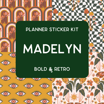 Amplify Planner Stickers | Weekly Kit | Madelyn