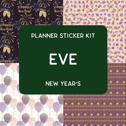 Amplify Planner Stickers | Weekly Kit | Eve