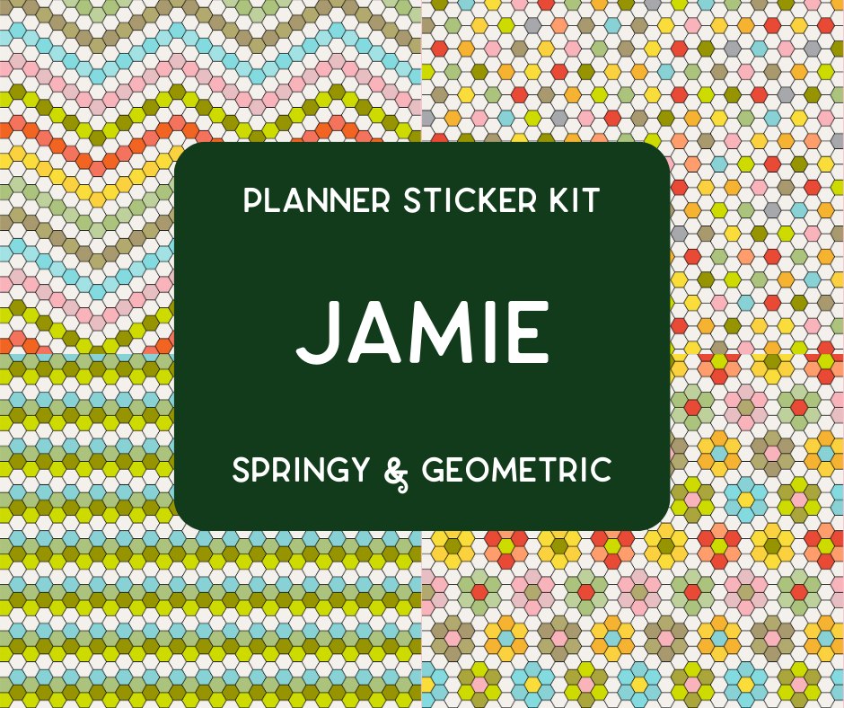 Amplify Planner Stickers | Weekly Kit | Jamie