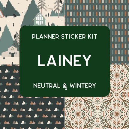 Amplify Planner Stickers | Weekly Kit | Lainey