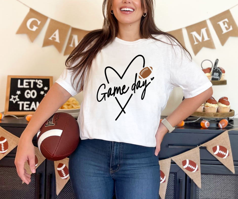 Comfort Colors Tee | Football Game Day [444]