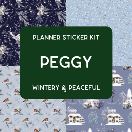Amplify Planner Stickers | Weekly Kit | Peggy