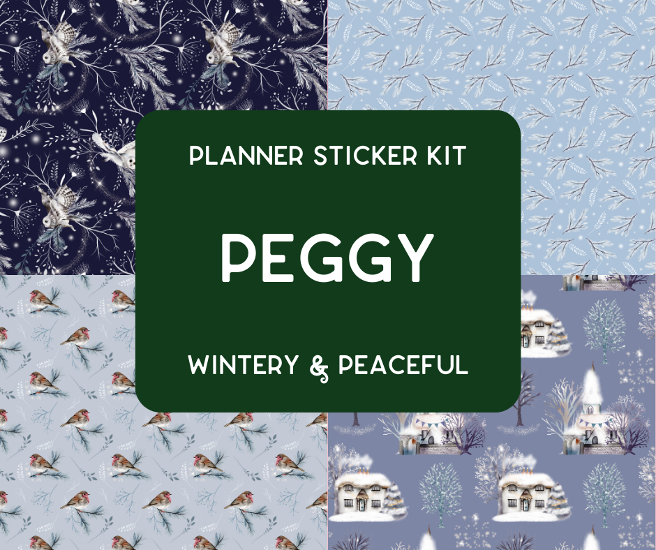 Amplify Planner Stickers | Weekly Kit | Peggy