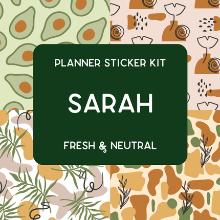 Amplify Planner Stickers | Weekly Kit | Sarah
