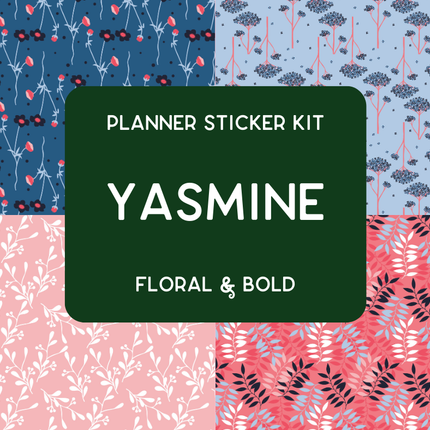 Amplify Planner Stickers | Weekly Kit | Yasmine