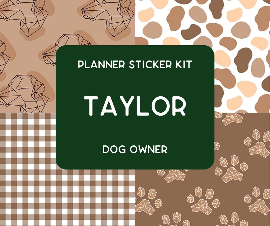 Amplify Planner Stickers | Weekly Kit | Taylor