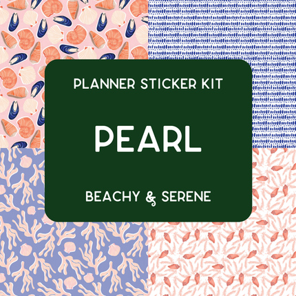 Amplify Planner Stickers | Weekly Kit | Pearl