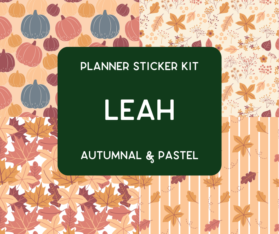 Amplify Planner Stickers | Weekly Kit | Leah