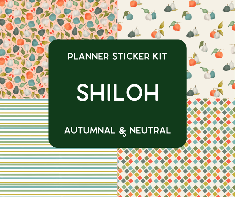 Amplify Planner Stickers | Weekly Kit | Shiloh