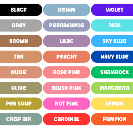 Work | Small Word Stickers