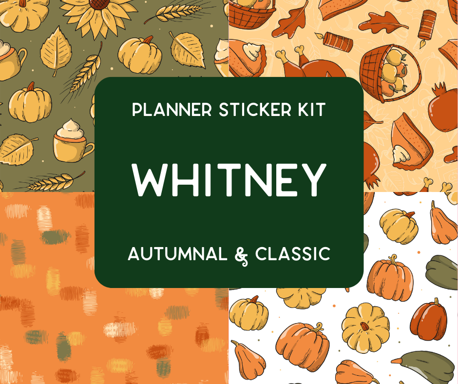 Amplify Planner Stickers | Weekly Kit | Whitney