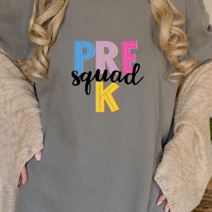 Comfort Colors Tee | Pre-K Squad [328]